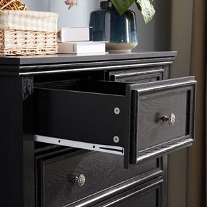 Modern 6-Drawer Dresser <b>Cabinet</b> Closet Organizers <b>Storage</b> for Clothes L-Shaped Drawers - Product Image 6