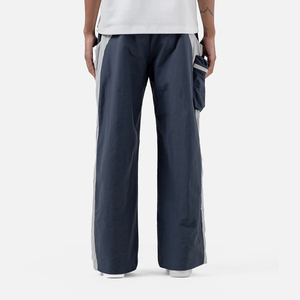Pantalon de survêtement coupe large en nylon coupe-vent pour homme, léger, style streetwear, haute qualité - Product Image 3