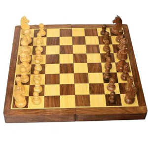 Jeu d'échecs en bois artisanal vintage de luxe, plateau pliable, jeu de société de haute qualité, échecs internationaux, vente en gros, coffret cadeau - Product Image 3