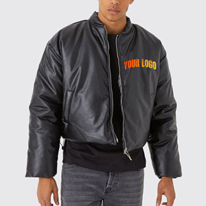 Nouvelle veste bomber/doudoune en tricot imperméable et respirante pour homme, taille plus, style hiver - Product Image 1