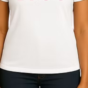 Camiseta Gráfica Blanca para Mujer, Estilo 1938, Informal, para Uso Diario, Estilo Urbano, Cómoda, Suave, Ropa de Moda - Product Image 5