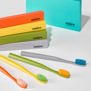 Korea <b>Toothbrush</b> Smize Extra Soft Graphene Bristle Antibacterial <b>Travel</b> Size Ergonomic <b>Toothbrush</b> - Product Image 1