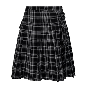 Kilt plisado clásico para hombre, traje cultural para exteriores, ropa tradicional escocesa, ajuste regulable, costuras resistentes, diseño premium - Product Image 2