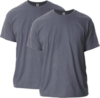 T-shirt en polaire écologique en polyester/coton, best-seller en gros, pour hommes, chemises unies, 220 grammes, manches courtes