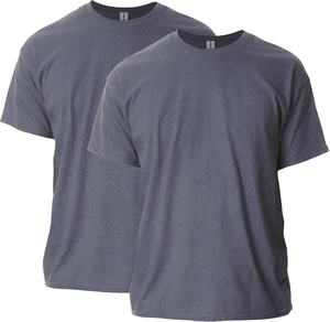 Camiseta de Forro Polar Ecológica de Poliéster/Algodón para Hombre, Venta al Por Mayor, Camisetas Lisas de 220 Gramos, Manga Corta - Product Image 4