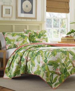 Tommy Bahama ท่าเรือ aregada ชุดผ้านวม2ชิ้นแบบพลิกกลับได้ | Tommy Bahama Home - Product Image 1