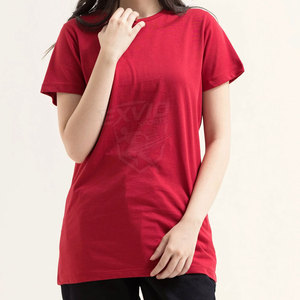 Camiseta de algodón transpirable para mujer, diseño personalizado al por mayor, varios colores, para verano. - Product Image 4