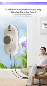 Robot <span class=keywords><strong>de</strong></span> nettoyage <span class=keywords><strong>de</strong></span> vitres électrique intelligent entièrement automatique, 3 modes, contrôle anti-chute, contrôle par application, navigation intelligente, sans traces - Product Image 6