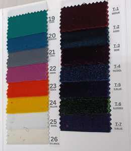 Tela de terciopelo lisa de 20 metros, material de terciopelo suave para disfraces, kurtis, saris, prendas de vestir, textiles y costura. - Product Image 2