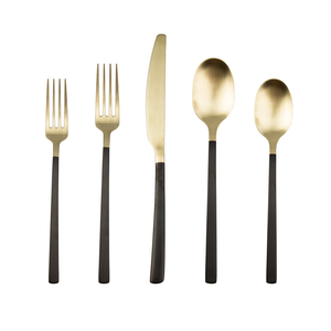 Ensemble de couverts en acier inoxydable sur mesure de haute qualité, finition miroir, couteau, cuillère, fourchette, vaisselle réutilisable et durable à prix abordable - Product Image 2
