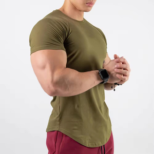 <b>Men's</b> <b>Compression</b> <b>Shirt</b> Eco-Friendly Spandex/Nylon UPF50+ Quick Dry Breathable Short Sleeve Gym Fitness Custom Sizes Colors - Product Image 3