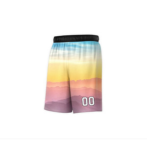 Conjunto Deportivo Cómodo con Estampado por Sublimación, Uniforme de Baloncesto Sublimado, Jersey y Pantalones Cortos de Poliéster 00 - Product Image 6
