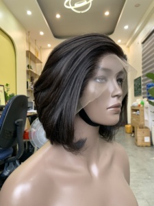 Las pelucas de cabello humano Remy virgen vietnamita 100% más vendidas, trama única de 6 a 16 pulgadas, todos los colores, precio al por mayor disponible - Product Image 5