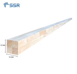 SSR Madera Arquitectónica: Pilares y Vigas para Sistemas de Escaleras y Construcción de Interiores - Product Image 4