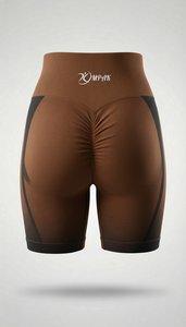Women Fitness Lifting <b>Booty</b> Scrunch Shorts Breathable High Seamless Butt Athletic Workout Waist Compression Gym Yoga Streetwear - Product Image 3