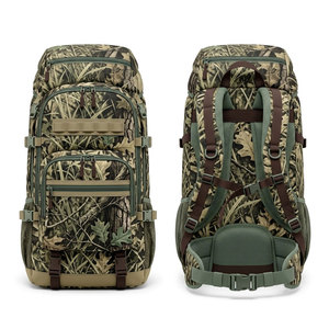 Custom Waterproof Zipper Closure Nylon Hunting <b>Backpack</b> <b>Large</b> Storage for Outdoor Camping Hiking Fishing Travel High Quality - Product Image 1