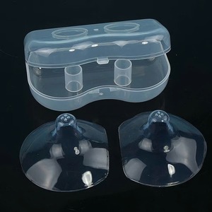 Bouclier de mamelon en silicone souple pour bébé, adapté pour un verrouillage approprié, sans danger pour les nouveau-nés et les mamelons sensibles, prêt à expédier - Product Image 1