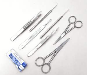 Kit de disección completo, herramientas de acero inoxidable de primera calidad, ideal para estudiantes de biología y botánica, aprobado por ISO. - Product Image 2