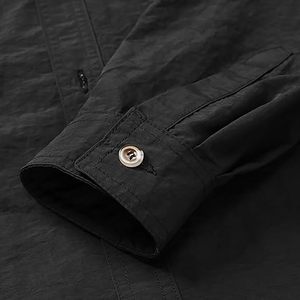 Uniforme de Guardia de Seguridad con Logotipo Bordado Personalizado, Chaqueta, Pantalones Cargo Resistentes de Algodón Ripstop para Hombre, Camisa de Manga Larga, Ropa de Trabajo - Product Image 4