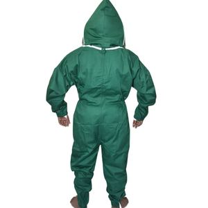 Nuevo Diseño de Overol Impermeable Verde con Capucha, Corte Holgado, Costuras Soldadas, para Uso en Cuartos Limpios, Nivel de Protección D - Product Image 2