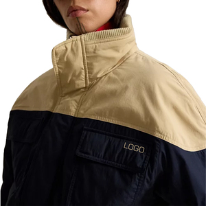 Chaqueta de Esquí para Mujer con Bloques de Color, Acolchada, Ligera, Resistente al Agua, Fabricante Mayorista OEM ODM Personalizado KCW - Product Image 5