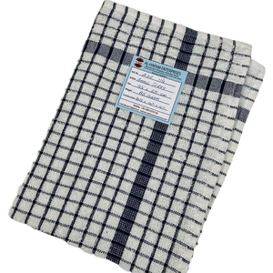 Wholesale Kitchen Towel Cotton Terry Yarn Dyed Check 45x65cm Absorbent Quick Dry Tea Dish <b>Cloth</b> OEM ODM Custom - Product Image 1