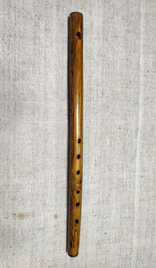 Flauta de Bambú de Seis Orificios Abiertos con Acabado Pulido para Aprendizaje Musical y Ensamblaje - Product Image 3