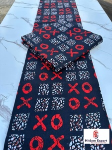 Tissu en coton imprimé africain Ankara Kitenge pour la production de vêtements personnalisés, service d'usine OEM ODM sur mesure en gros - Product Image 3