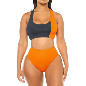 Traje de Baño de Una Pieza para Mujer, Diseño Personalizado 2026, Alta Calidad, Moderno, Familiar, Transpirable, Poliéster/Nailon Cristal - Product Image 3