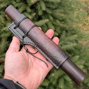 Handmade Yakut <b>Knife</b> With <b>Bone</b> <b>Handle</b> And Brass Guard Stainless Steel Spear Point Blade For Outdoor Use - Product Image 4