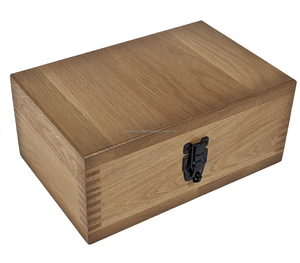 Boîte Cadeau en Bois Personnalisée Grande Capacité Gravée au Laser, Rangement Photo Souvenir, Boîte à Bijoux Rectangulaire Vierge Multifonctionnelle - Product Image 4