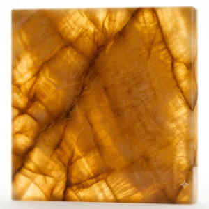 Dalle de marbre onyx translucide poli Impex Pakistan, jaune miel veiné, panneau de pierre technique sur mesure pour revêtement mural - Product Image 5