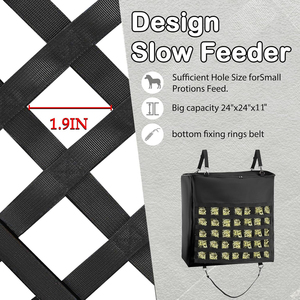Sacs à foin pour chevaux en nylon de qualité supérieure Fizzan International, personnalisables avec logo et impression couleur, les plus vendus, tendance 2026 - Product Image 2