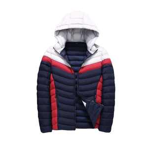 High Quality Men's <b>Hooded</b> Waterproof Puffer <b>Jacket</b> with Polyester Fiber Filling and Faux <b>Fur</b> Lining - Product Image 3