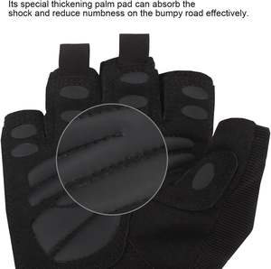 Gants de musculation pour hommes, avec support de poignet, protection complète de la paume et adhérence accrue pour l'haltérophilie - Product Image 6