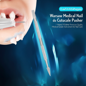 Warsaw Medical <b>Nail</b> Cuticle Pusher Premium Quality Medical Grade Instrument for <b>Nail</b> Care - Product Image 3