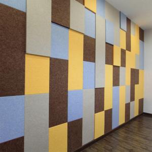 SwamiG TradeX Decoración para el Hogar, Panel Acústico Rectangular de Poliéster, Moderno, Ligero, Ecológico, Impermeable y Altamente Efectivo - Product Image 1