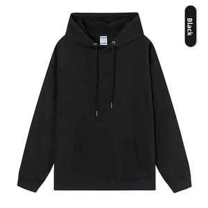 Sudadera con Capucha de Hombre, Estilo Oversize, Bordada, con Logotipo Personalizable, para Invierno y Otoño, Estilo Urbano, de Poliéster/Algodón Felpa - Product Image 1