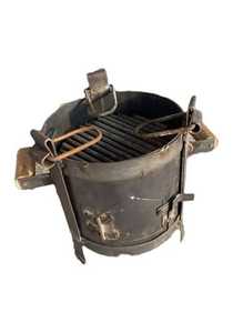 Parrilla de Carbón de Acero Inoxidable con Rejilla Extraíble - Product Image 1