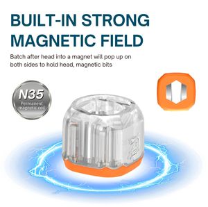 Mini magnétiseur-démagnétiseur compact en ABS pour embouts de tournevis, idéal pour les travaux de précision - Product Image 3