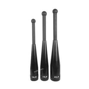 Macebell de Acero para Ejercicio en Casa con Logotipo Personalizado y Agarre de Manija Acanalado - Product Image 3