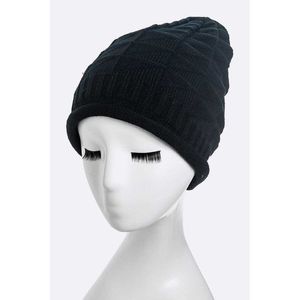 Berretto Unisex Morbido con Lavorazione a Maglia in Rilievo, Accessorio Comodo e Alla Moda - Product Image 1