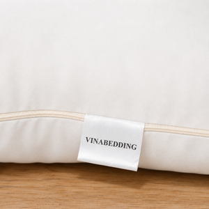 Almohada Rectangular VINABEDDING al por Mayor, Relleno 100% Fibra de Poliéster, Funda de Tencel Suave y Refrescante, Estilo Minimalista - Product Image 4