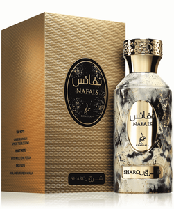 น้ำหอม NAFAIS SHARQ Eau De Parfum 100 มล. โดย KHADLAJ ของแท้จากดูไบ กลิ่นหอมติดทนนานสำหรับผู้ชายและผู้หญิง - Product Image 3