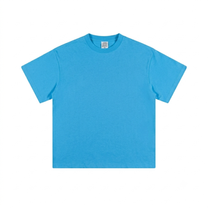 Camiseta de Manga Corta para Hombre, 100% Algodón, Estilo Urbano, Corte Regular, Personalizable con Servicios OEM y ODM - Product Image 1