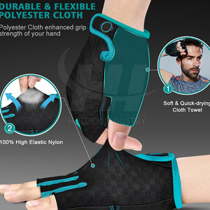 Guantes de ciclismo de primera calidad, guantes de ciclismo de tela de malla, guantes de ciclismo flexibles para entusiastas del ciclismo - Product Image 4