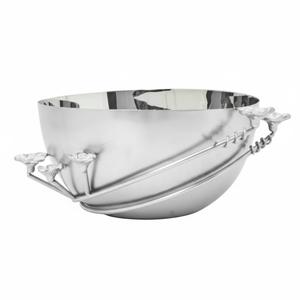 Vajilla moderna para la decoración de la cocina del hogar, tazón ovalado grande de metal para servir, tazón central para frutas con acabado dorado de aluminio, en oferta. - Product Image 5