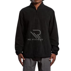 Ensemble de survêtement de sport technique en molleton 100% coton avec fermeture éclair, nouveau style automne/hiver, extérieur, logo personnalisé brodé - Product Image 1