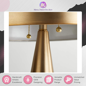 Large gamme de produits, lampe de bureau en forme de champignon très vendue, poids 2 kg, lampe de table en laiton avec garantie d'un an au prix le plus bas - Product Image 4