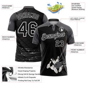 ชุดเบสบอลสั่งทำขายส่ง เสื้อทีมแบบซับลิเมชั่น ผู้ผลิต OEM ODM รับทำชื่อและหมายเลขส่วนตัว ชุดกีฬา - Product Image 3